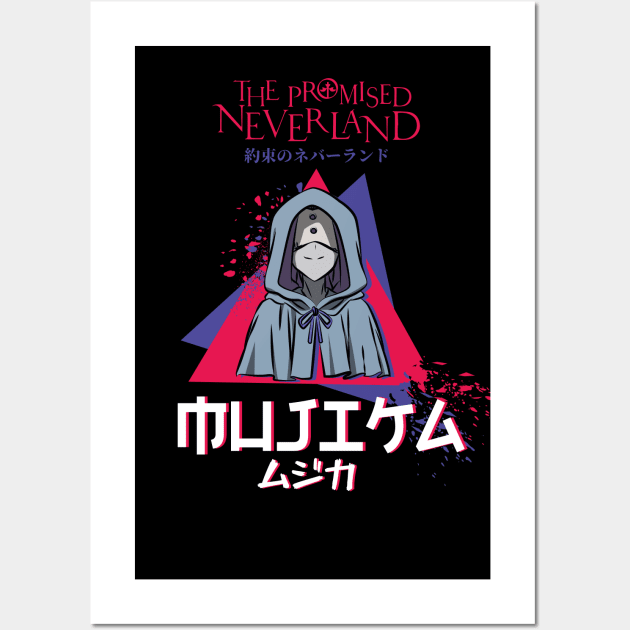 THE PROMISED NEVERLAND: MUJIKA Wall Art by FunGangStore